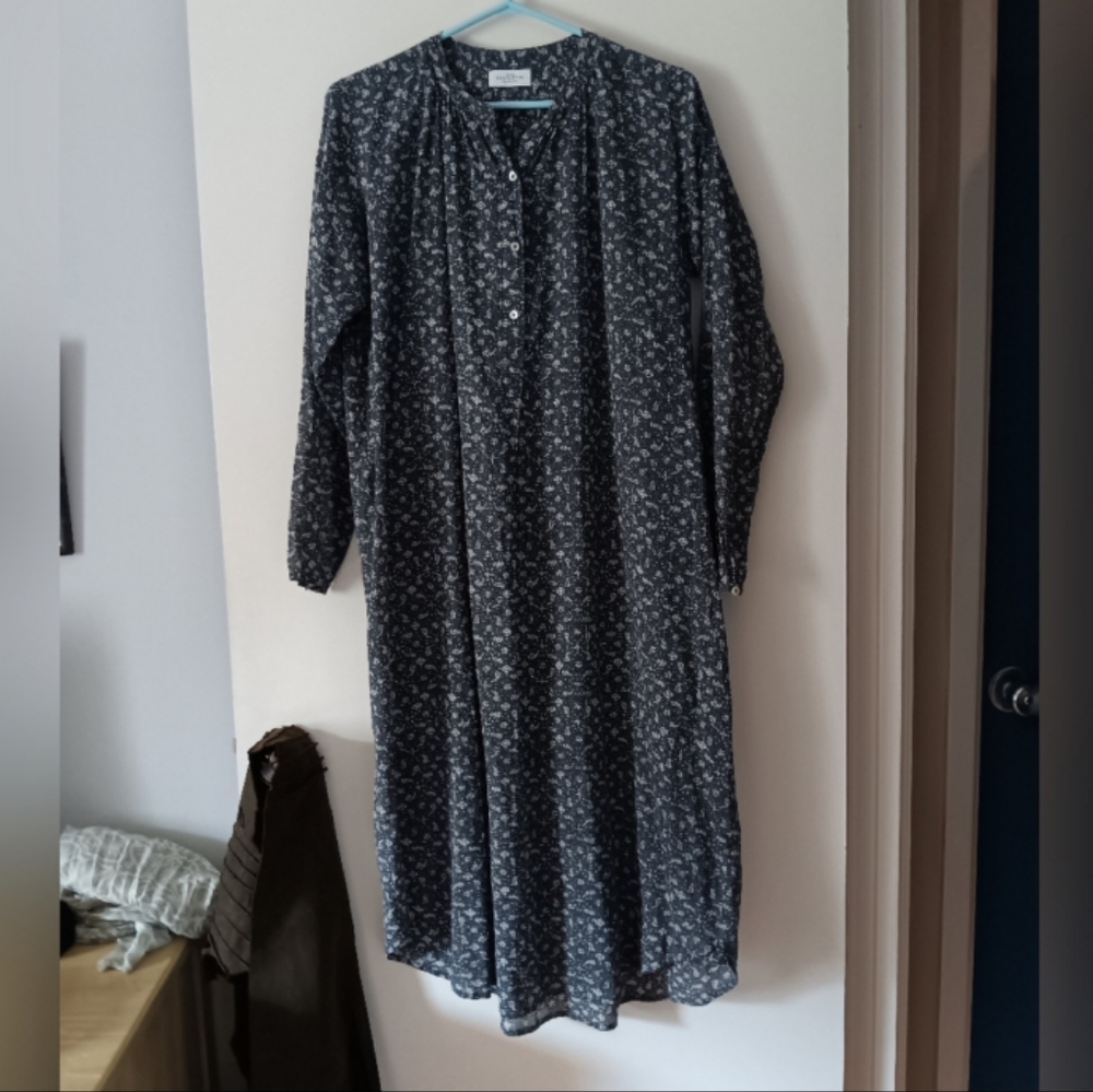 SCARLETTE ATELIERS Paris Marge Cotton Floral Dress M/L - Picture 14 of 14